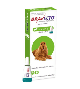 Bravecto Chewable Tablet Flea Treatment for Medium Dogs 10 - 20kg