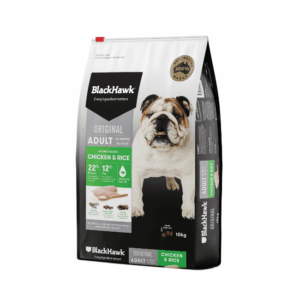 Dog-Turkey-Can-Food-Back-370g.png Black Hawk Adult Chicken & Rice