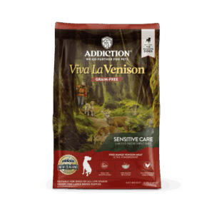Addiction Viva La Venison, Sensitive Care, Novel Protein Dry Dog Food 9KG