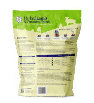 Addiction Herbed Lamb & Potatoes, Compete & Balanced, Limited Ingredients Raw Alternative Dog Food